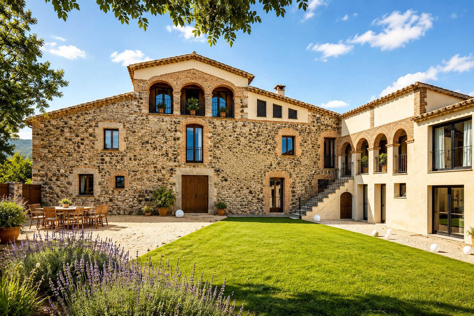 Fachada de Mas Horta del Molí